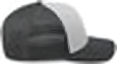 Pacific Headwear P151 Trucker Pacflex Snapback Cap - Heather Grey Lt Charcoal Lt Charcoal - Gray / 7’’ 7 7/8’’