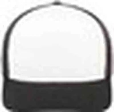 Pacific Headwear P151 Trucker Pacflex Snapback Cap - White Black Black - White Black / 7’’ 7 7/8’’