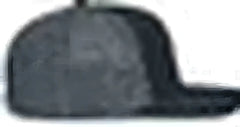 Pacific Headwear P151S Contrast Stitch Trucker Pacflex Snapback Cap - Black Graphite Black - Black Dark Gray / 7’’ 7