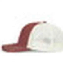 Pacific Headwear P151S Contrast Stitch Trucker Pacflex Snapback Cap - Brick Beige Brick - Brown Kahki / 7’’ 7 7/8’’