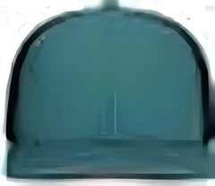 Pacific Headwear P151S Contrast Stitch Trucker Pacflex Snapback Cap - Deep Teal Lt Charcoal Deep Teal - Teal Gray / 7’’