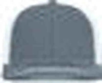 Pacific Headwear P151S Contrast Stitch Trucker Pacflex Snapback Cap - Graphite White Graphite - Dark Gray white / 7’’ 7