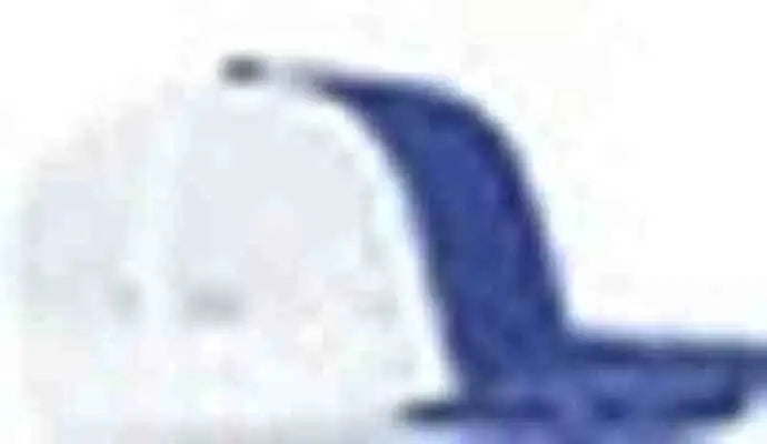 Pacific Headwear P151S Contrast Stitch Trucker Pacflex Snapback Cap - Royal White Royal - Royal White / 7’’ 7 7/8’’