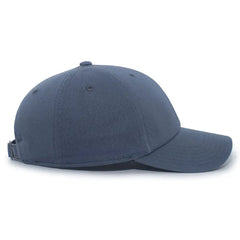 Pacific Headwear P200 Hybrid Cotton Dad Cap - Muted Blue - Blue / 7’’ - 7 7/8’’