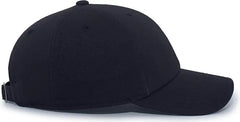 Pacific Headwear P200 Hybrid Cotton Dad Cap - Navy - Navy / 7’’ - 7 7/8’’