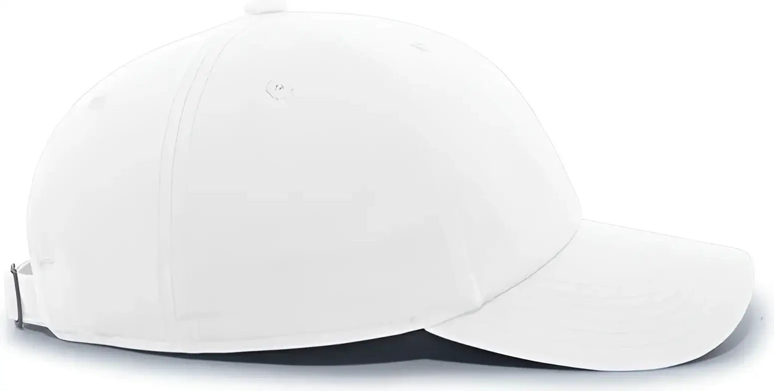 Pacific Headwear P200 Hybrid Cotton Dad Cap - White - White / 7’’ - 7 7/8’’