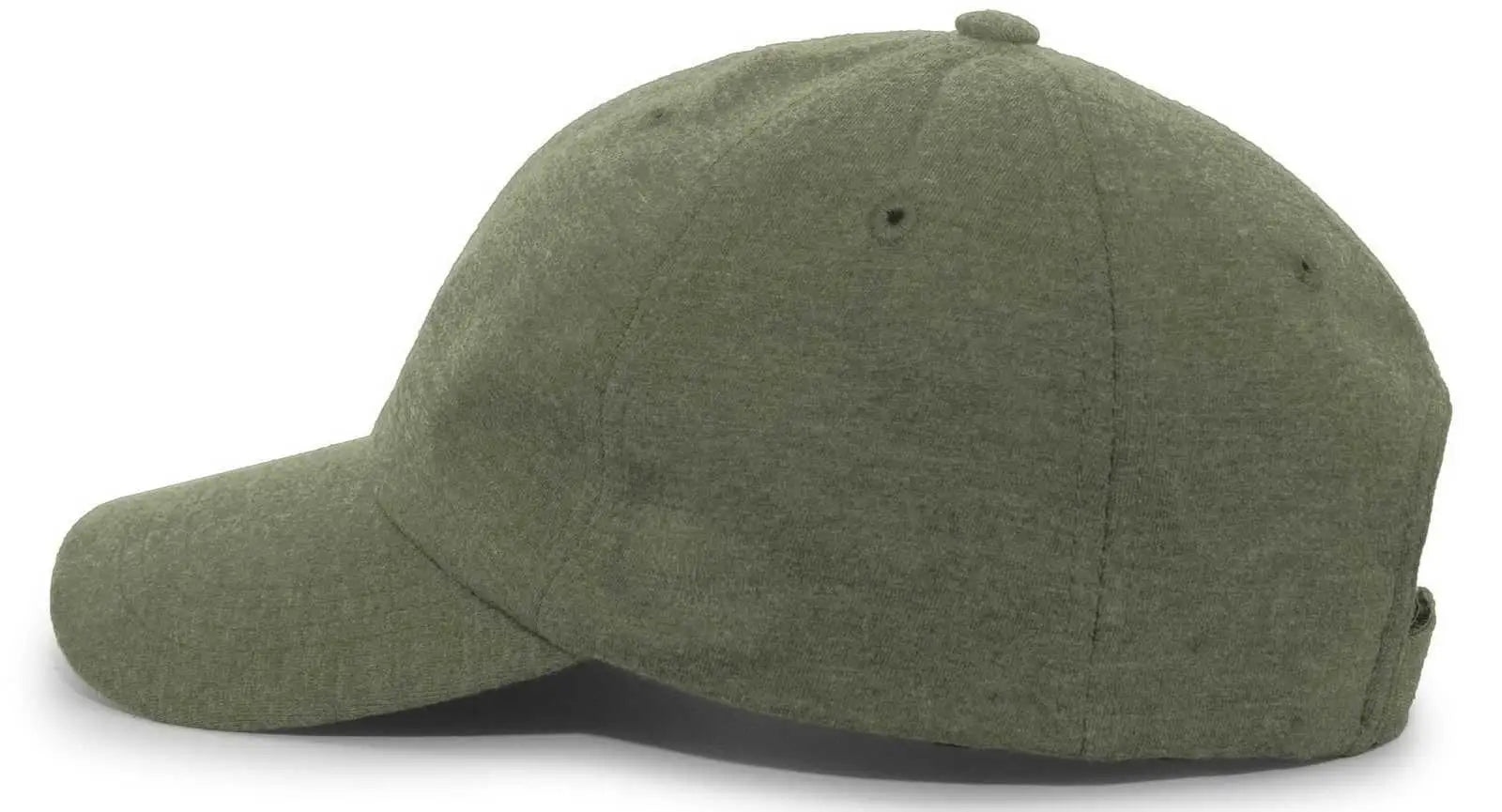 Pacific Headwear P203 Repreve Eco Cap - Olive Heather - Olive / 7’’ - 7 7/8’’