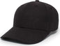 Pacific Headwear P204 Hemp Dad Cap - Black - Black / 7’’ - 7 7/8’’