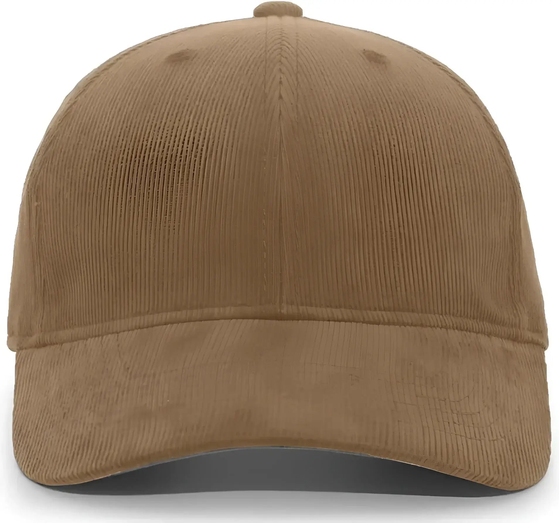 Pacific Headwear P206 Hybrid Corduroy Dad Cap - Brown - Brown / 7’’ - 7 7/8’’