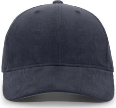 Pacific Headwear P206 Hybrid Corduroy Dad Cap Navy Navy / 7’’ 7 7/8’’
