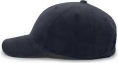 Pacific Headwear P206 Hybrid Corduroy Dad Cap Navy Navy / 7’’ 7 7/8’’
