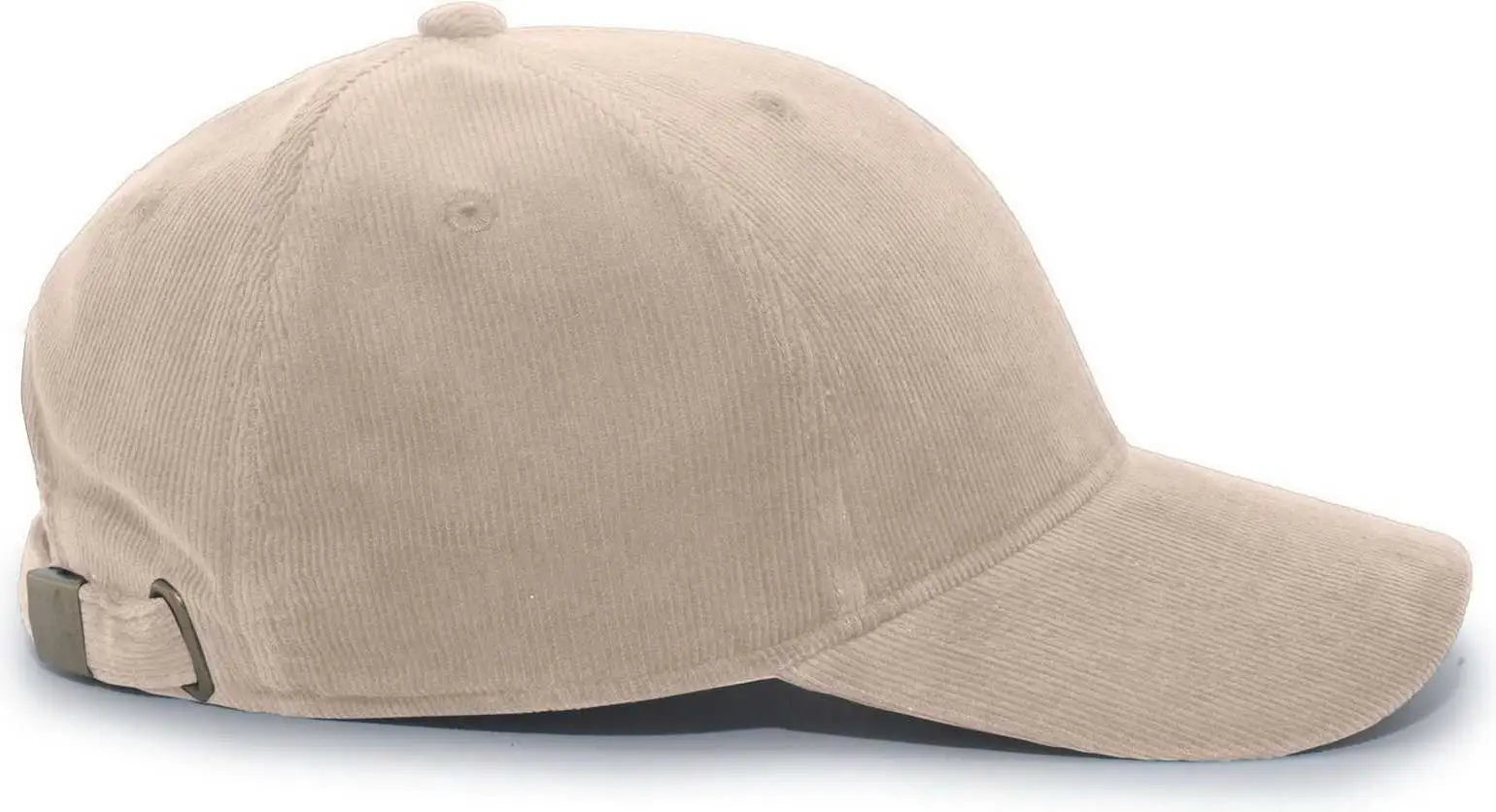 Pacific Headwear P206 Hybrid Corduroy Dad Cap - Sandstone - Sandstone / 7’’ - 7 7/8’’