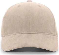 Pacific Headwear P206 Hybrid Corduroy Dad Cap - Sandstone - Sandstone / 7’’ - 7 7/8’’