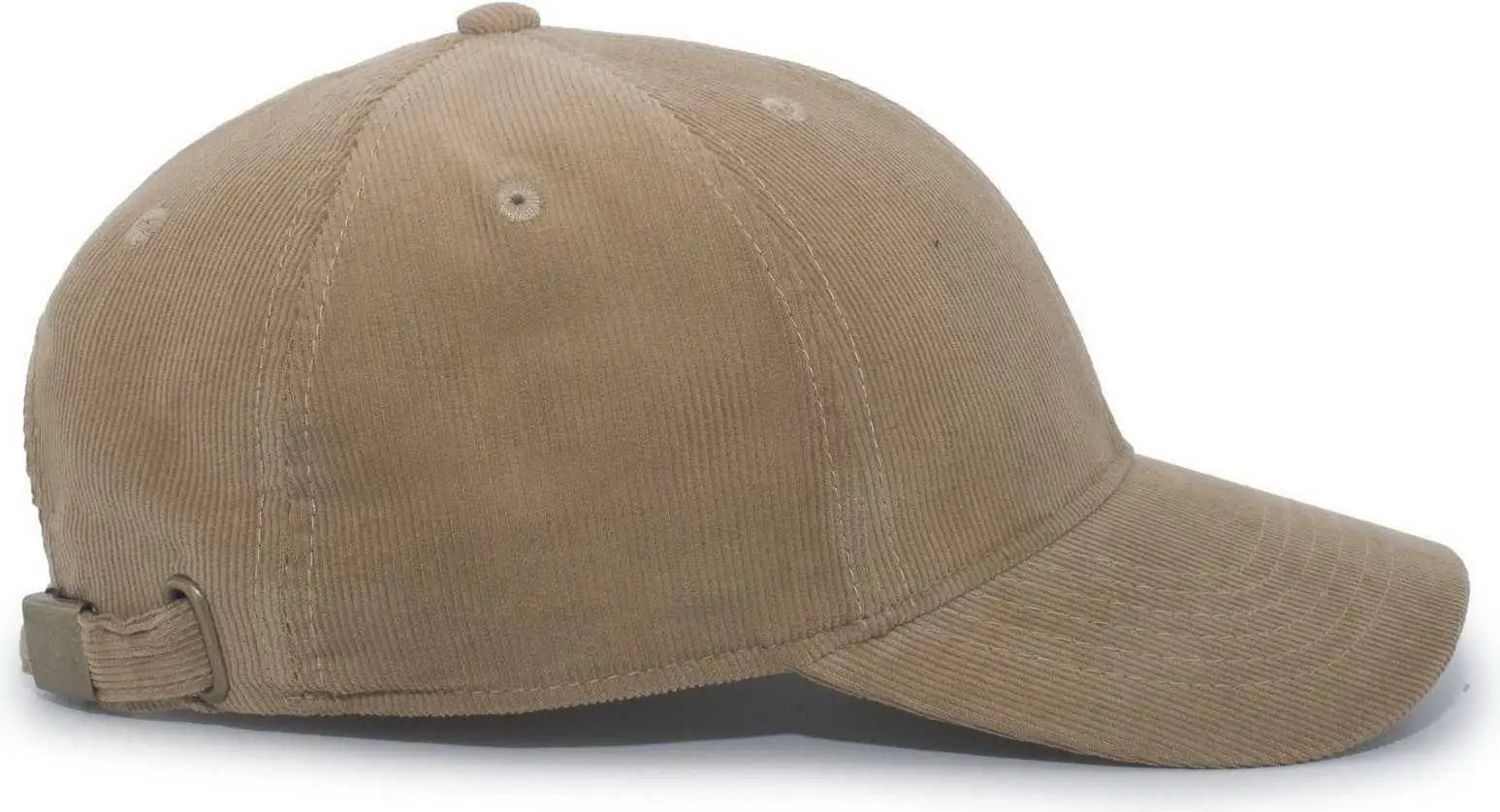 Pacific Headwear P206 Hybrid Corduroy Dad Cap - Wheat - Wheat / 7’’ - 7 7/8’’