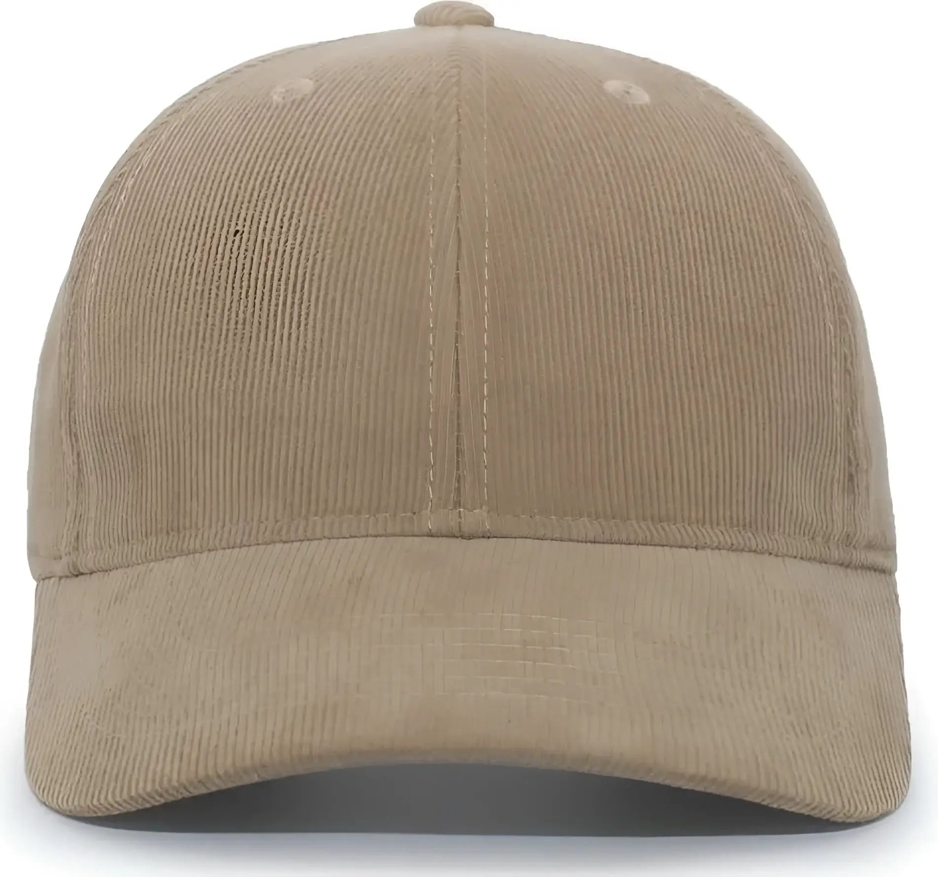 Pacific Headwear P206 Hybrid Corduroy Dad Cap - Wheat - Wheat / 7’’ - 7 7/8’’