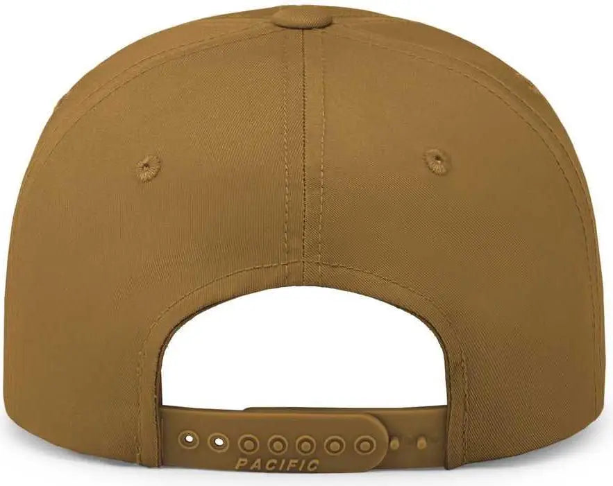 Pacific Headwear P208 Hybrid Snapback Dad Cap - Buck - Buck / 7’’ - 7 7/8’’