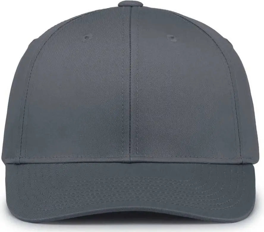 Pacific Headwear P208 Hybrid Snapback Dad Cap - Graphite - Graphite / 7’’ - 7 7/8’’