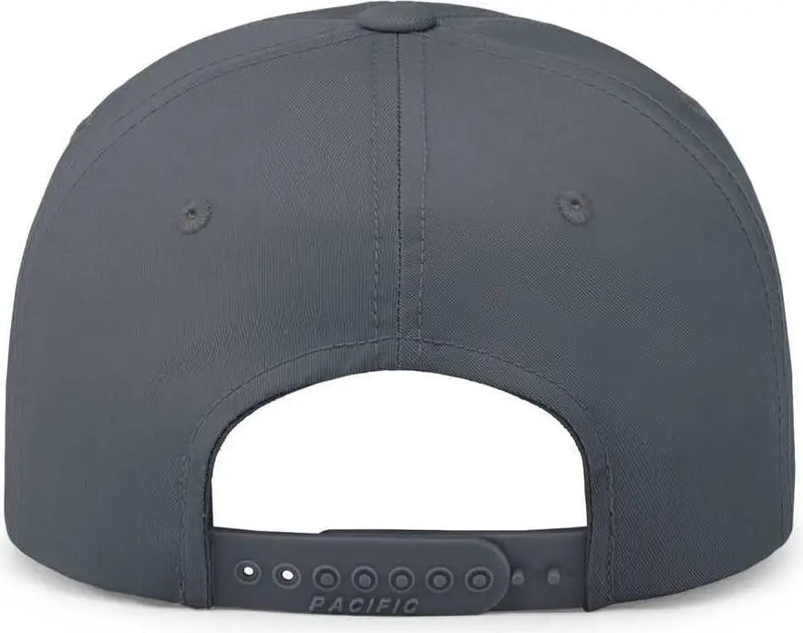 Pacific Headwear P208 Hybrid Snapback Dad Cap - Graphite - Graphite / 7’’ - 7 7/8’’