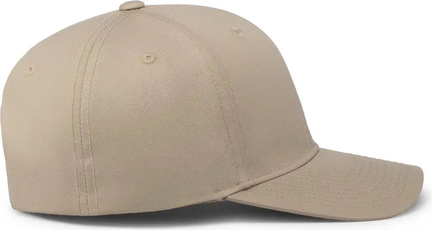 Pacific Headwear P208 Hybrid Snapback Dad Cap - Khaki - Khaki / 7’’ - 7 7/8’’