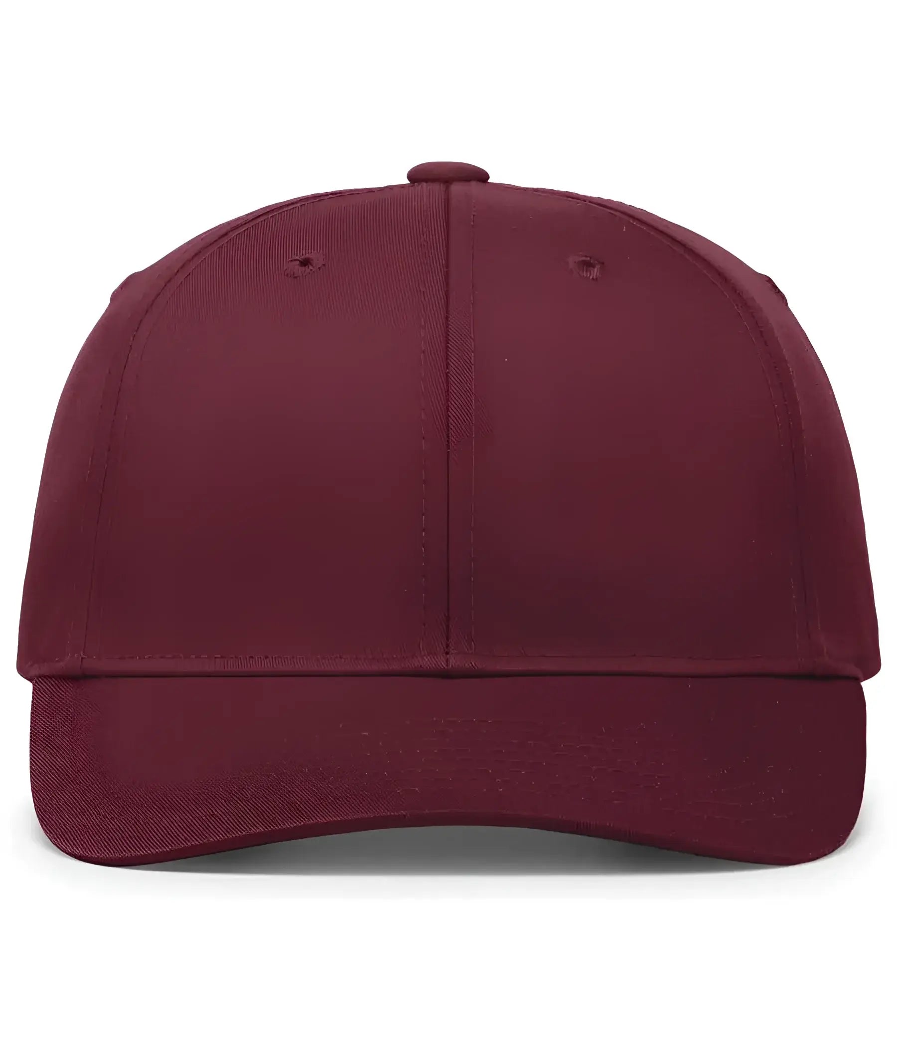 Pacific Headwear P208 Hybrid Snapback Dad Cap - Maroon - Maroon / 7’’ - 7 7/8’’