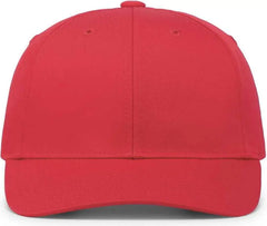 Pacific Headwear P208 Hybrid Snapback Dad Cap Red Red / 7’’ 7 7/8’’