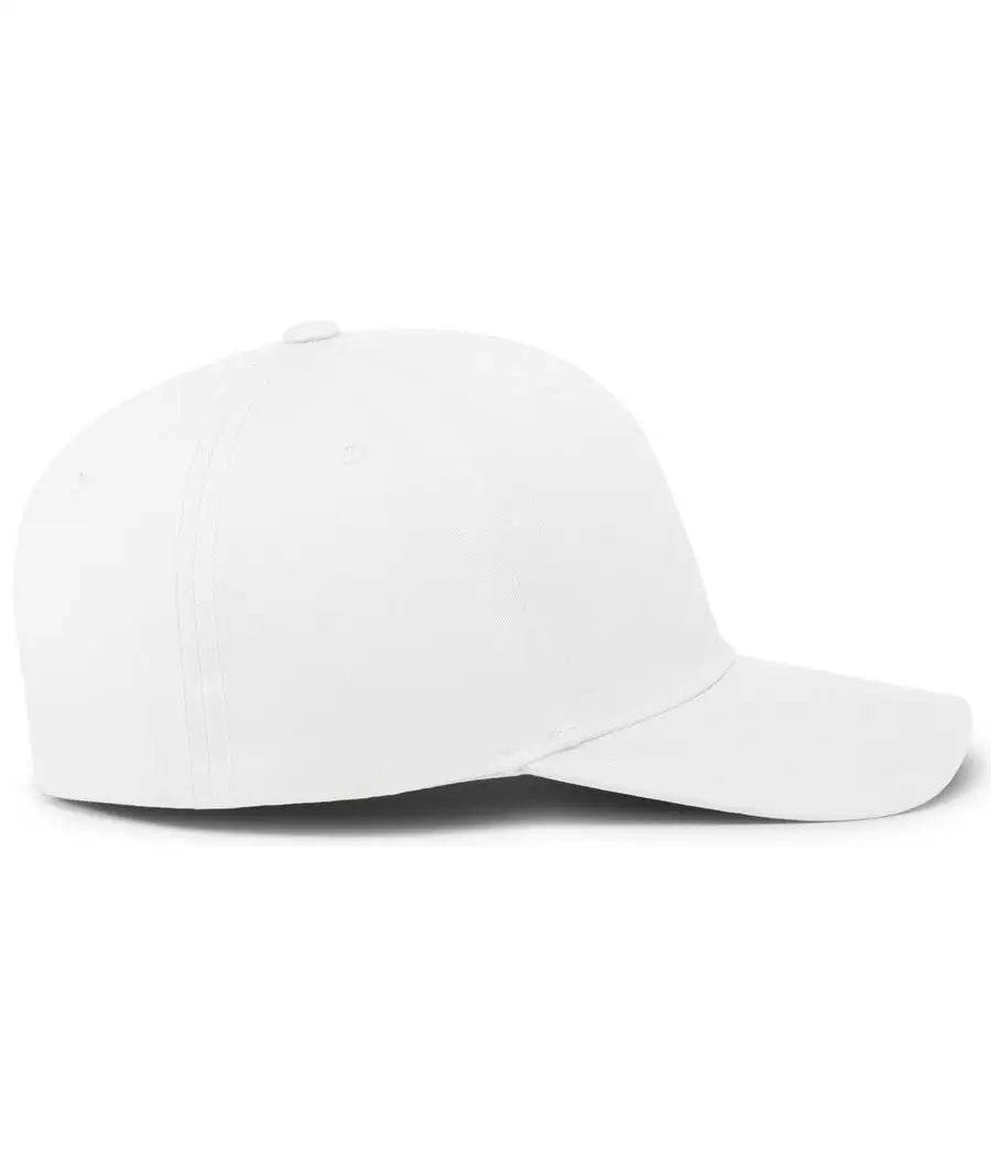 Pacific Headwear P208 Hybrid Snapback Dad Cap - White - White / 7’’ - 7 7/8’’