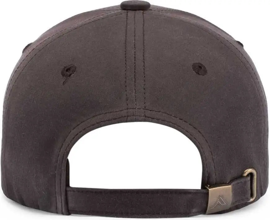 Pacific Headwear P299 Waxed Cotton Dad Cap - Brown - Brown / 7’’ - 7 7/8’’
