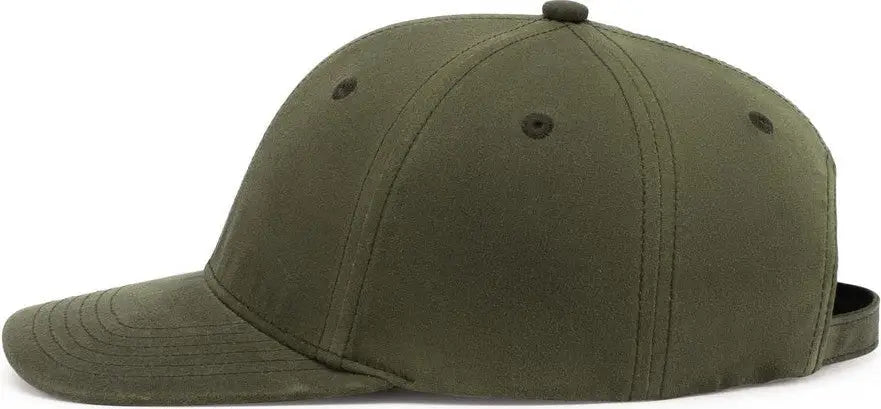 Pacific Headwear P299 Waxed Cotton Dad Cap - Moss - Moss / 7’’ - 7 7/8’’