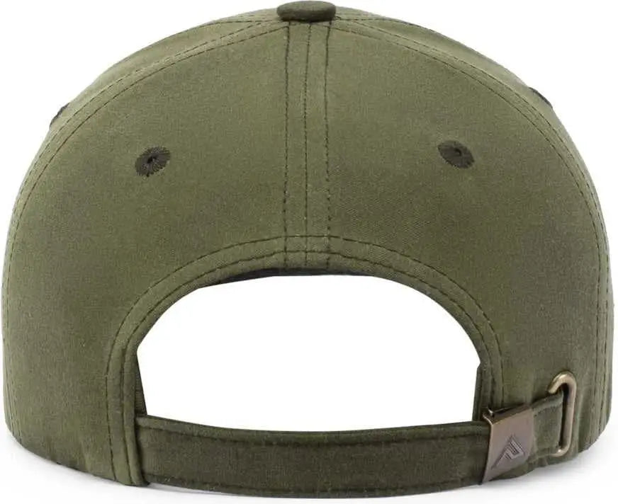 Pacific Headwear P299 Waxed Cotton Dad Cap - Moss - Moss / 7’’ - 7 7/8’’