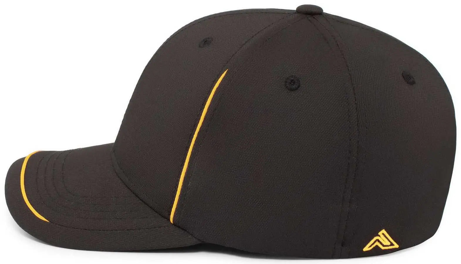 Pacific Headwear P304 Legend Cap - Black Gold