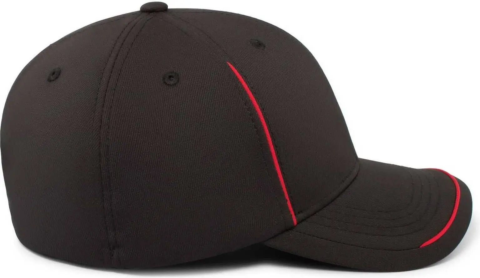 Pacific Headwear P304 Legend Cap - Black Red