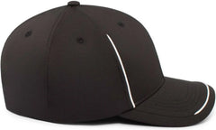 Pacific Headwear P304 Legend Cap Black White