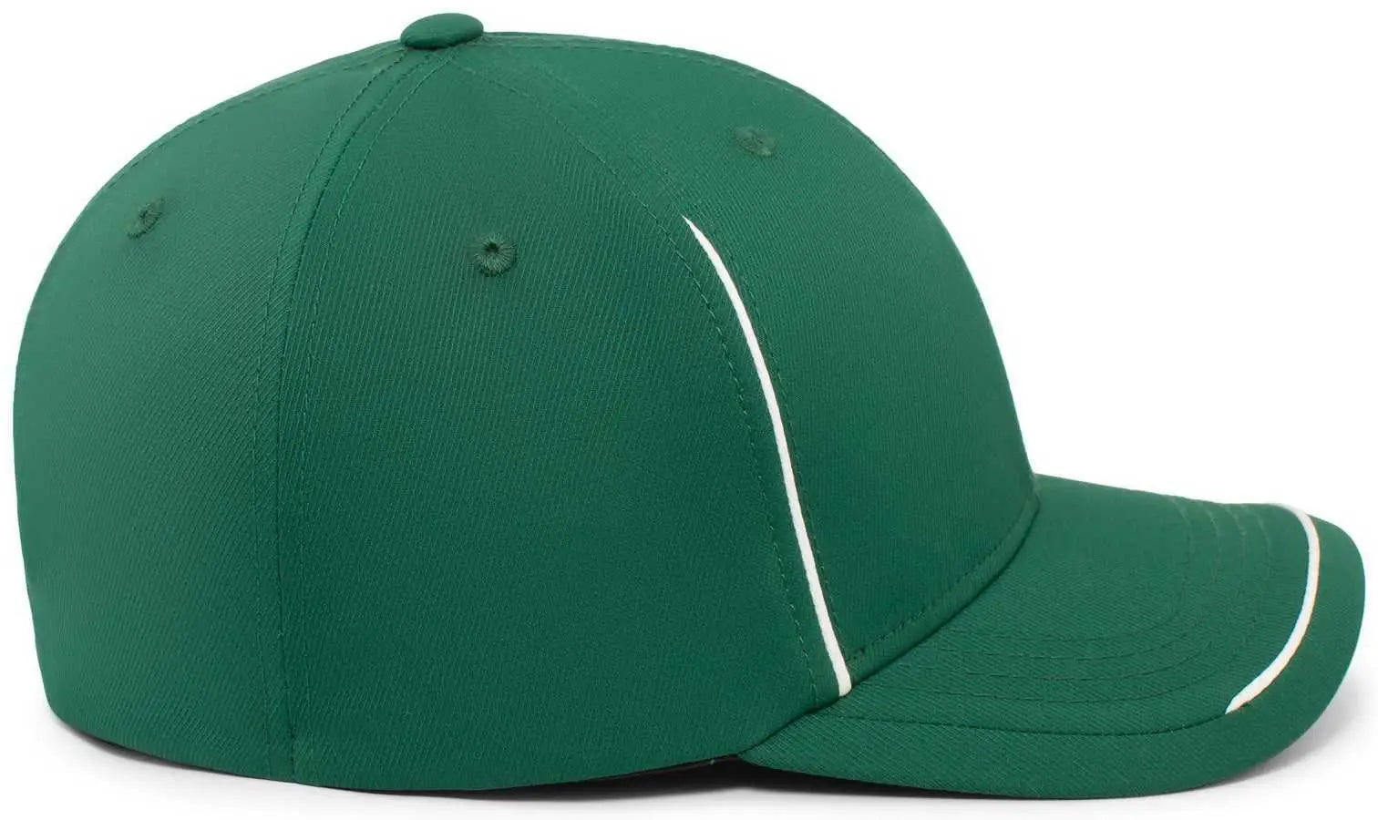 Pacific Headwear P304 Legend Cap - Dark Green White