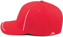 Pacific Headwear P304 Legend Cap Red White