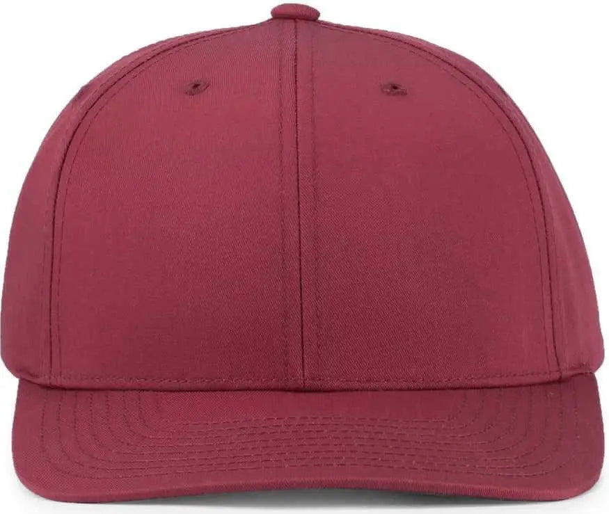 Pacific Headwear P322 Poly/Cotton Snapback Cap - Cardinal (Sgma)