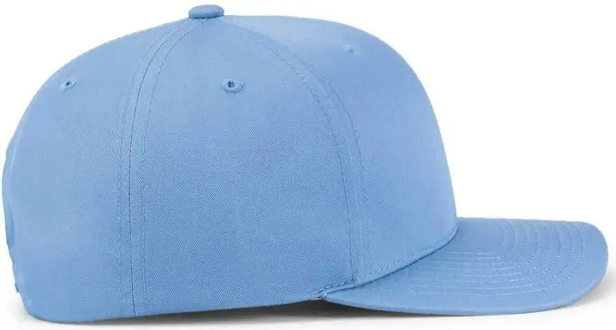 Pacific Headwear P322 Poly/Cotton Snapback Cap - Columbia Blue