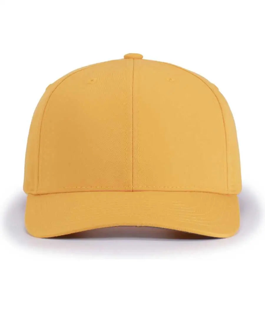 Pacific Headwear P322 Poly/Cotton Snapback Cap - Gold