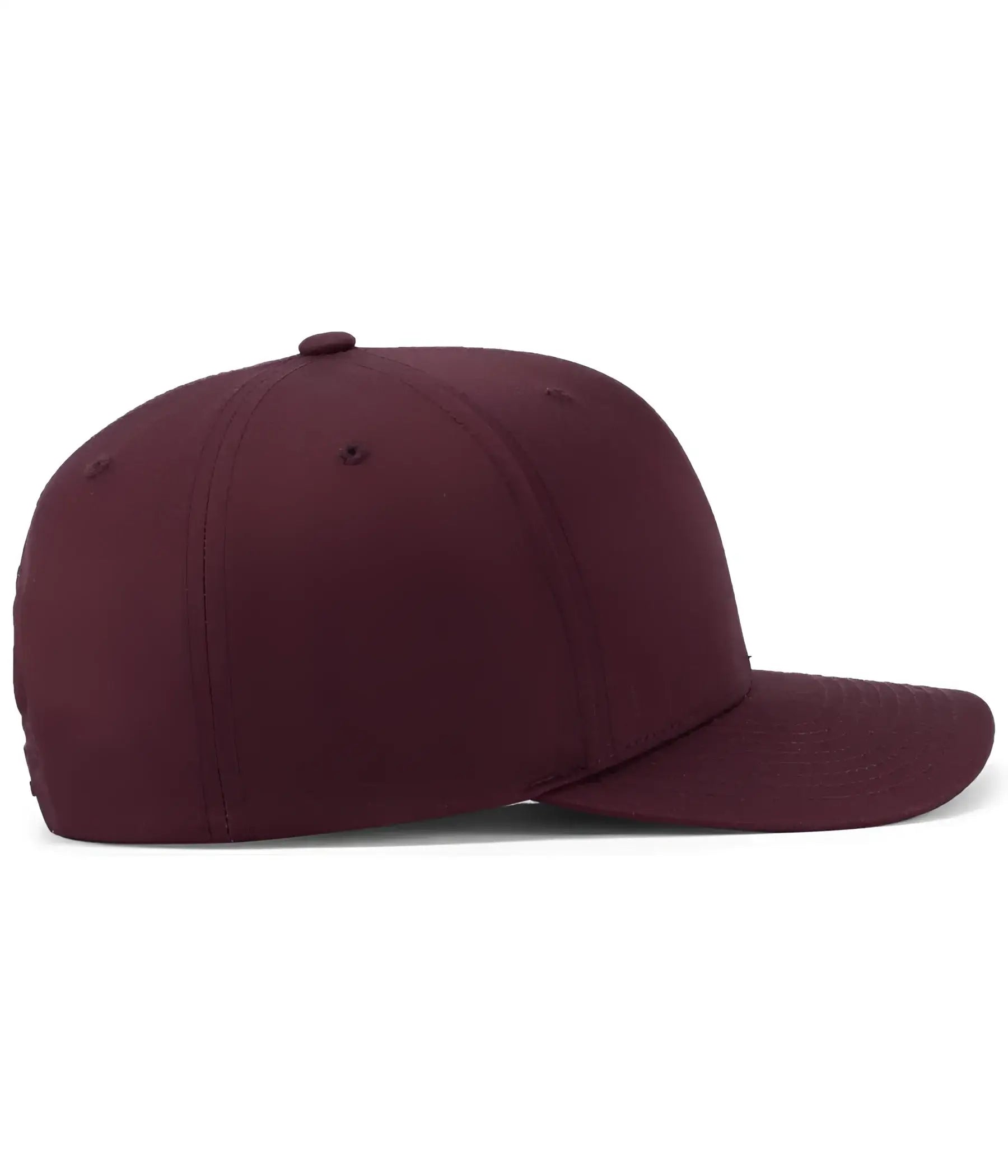 Pacific Headwear P322 Poly/Cotton Snapback Cap - Maroon