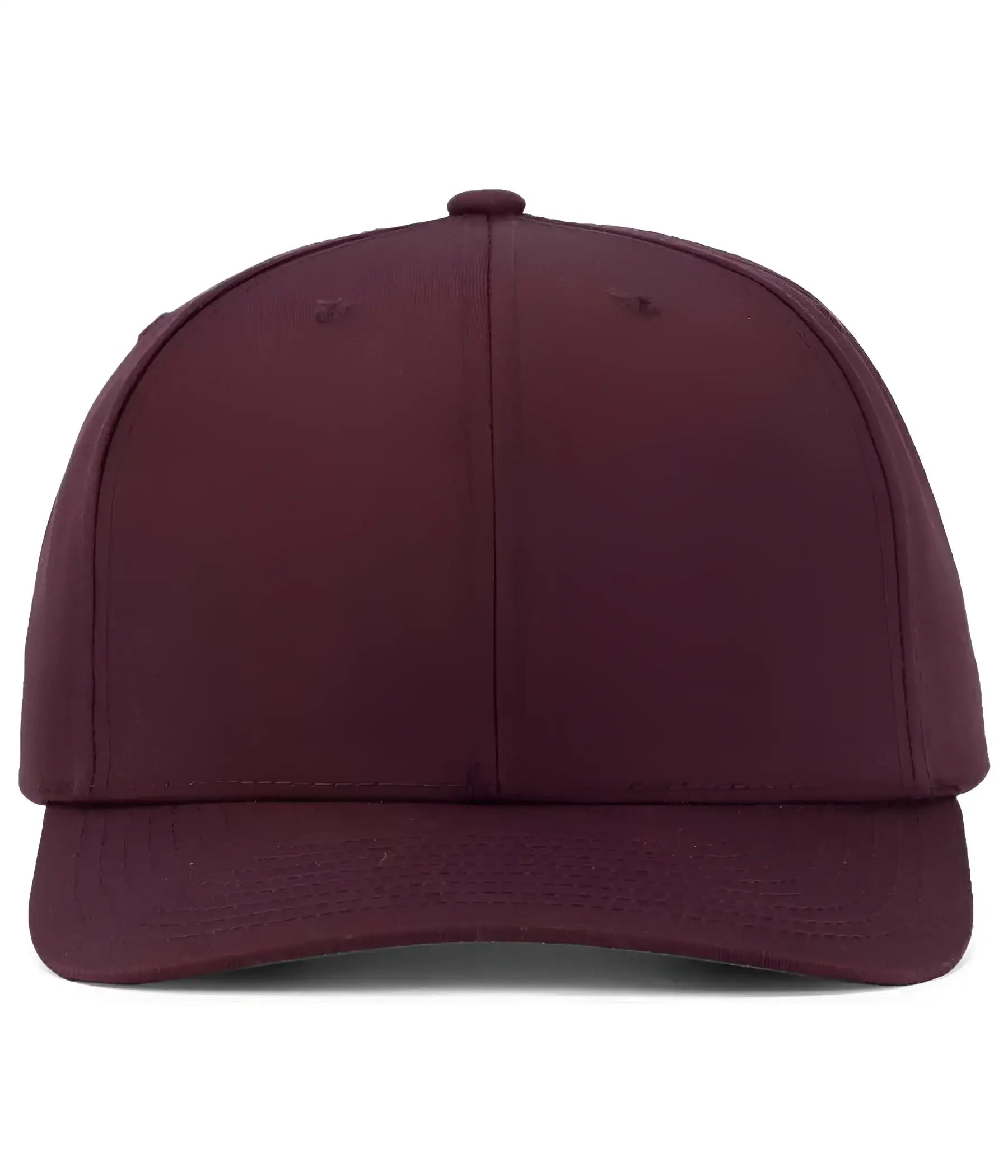 Pacific Headwear P322 Poly/Cotton Snapback Cap - Maroon