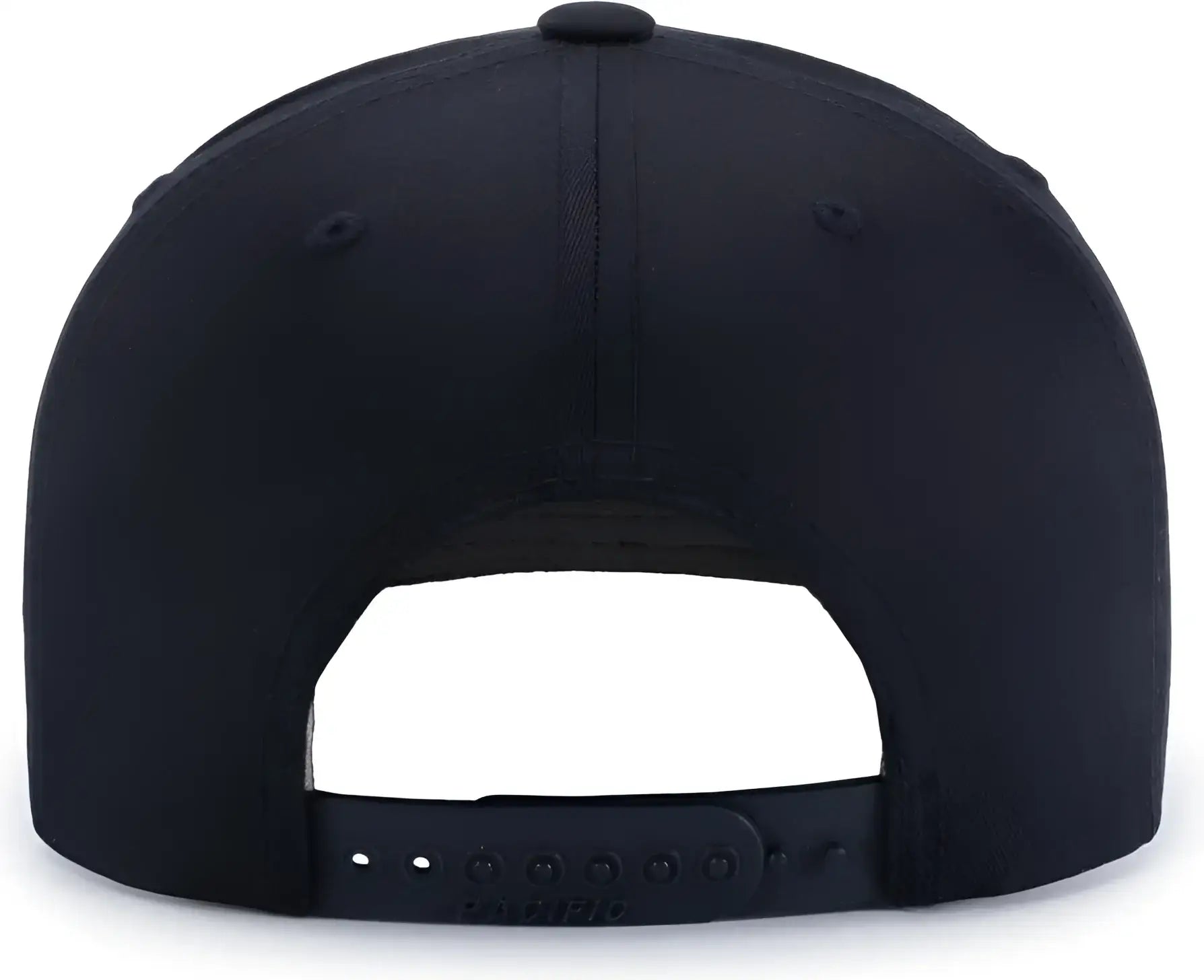 Pacific Headwear P322 Poly/Cotton Snapback Cap - Navy