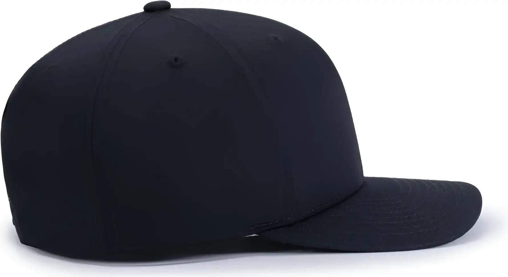 Pacific Headwear P322 Poly/Cotton Snapback Cap - Navy