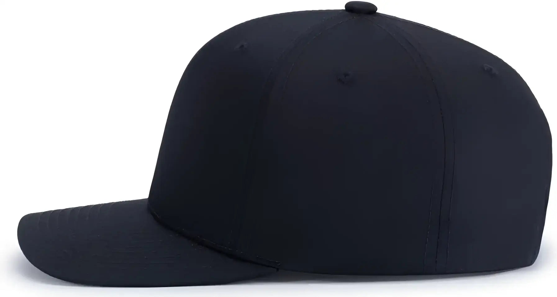 Pacific Headwear P322 Poly/Cotton Snapback Cap - Navy