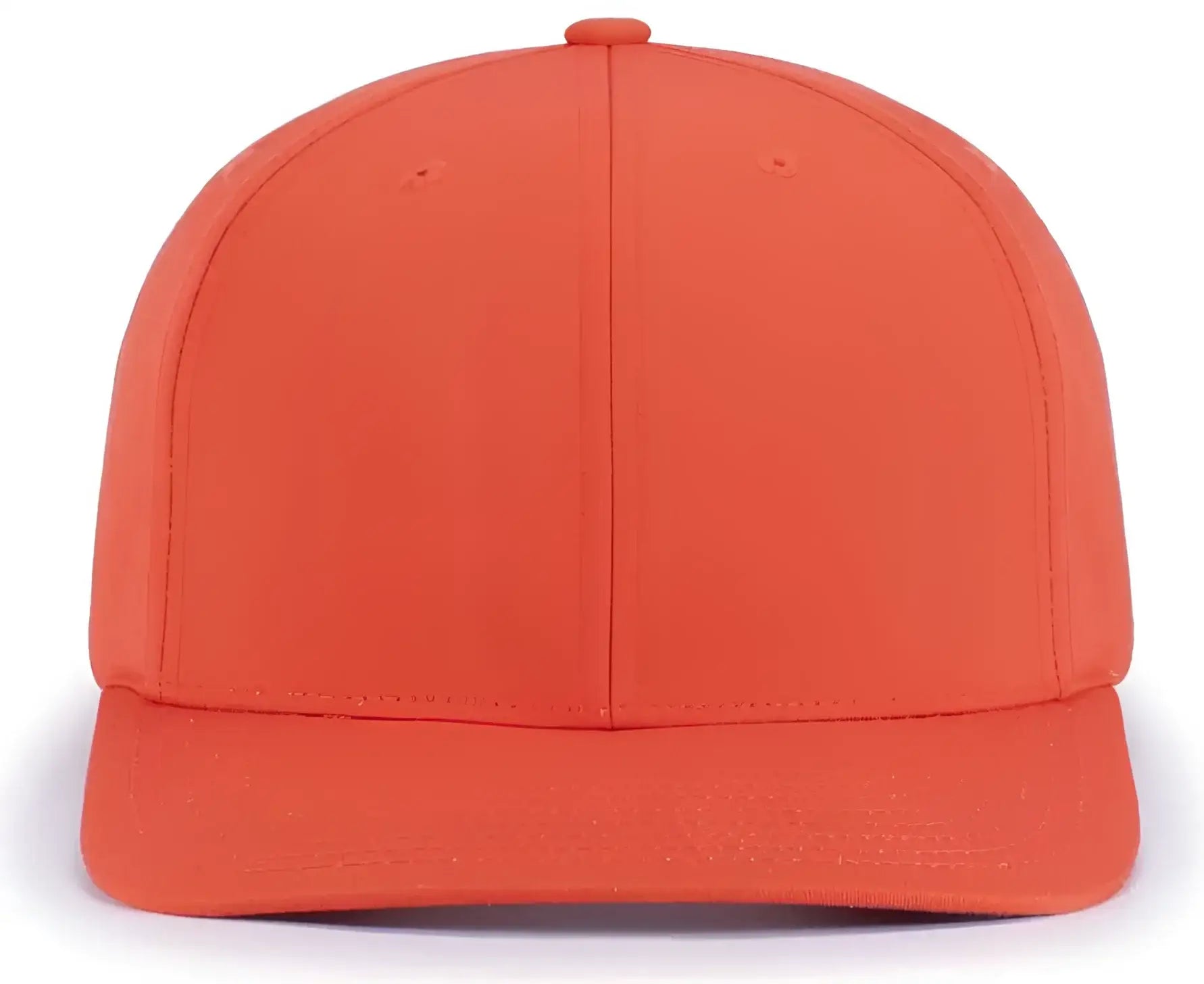 Pacific Headwear P322 Poly/Cotton Snapback Cap - Orange