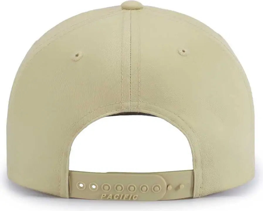 Pacific Headwear P322 Poly/Cotton Snapback Cap - Vegas Gold