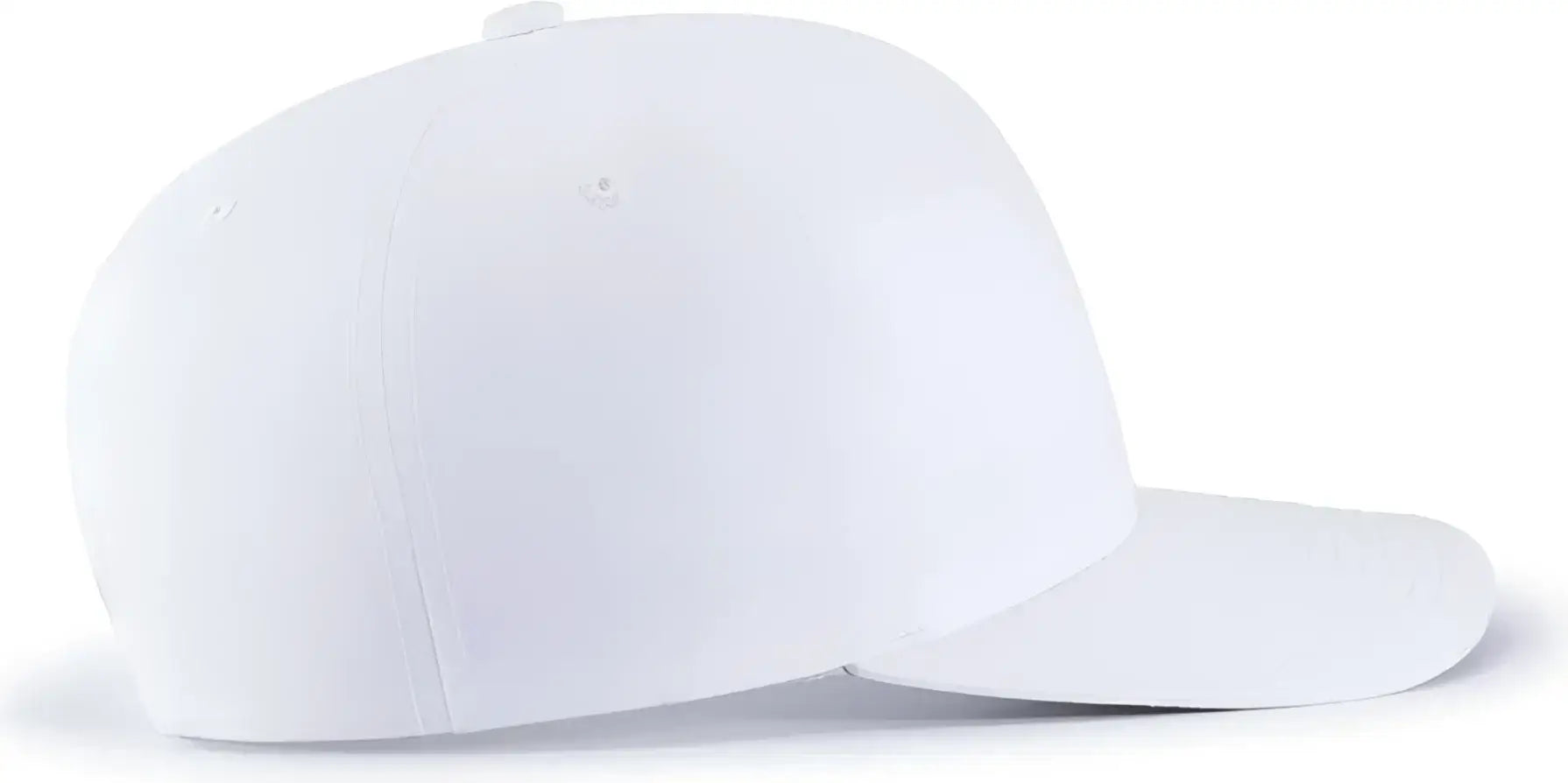 Pacific Headwear P322 Poly/Cotton Snapback Cap - White