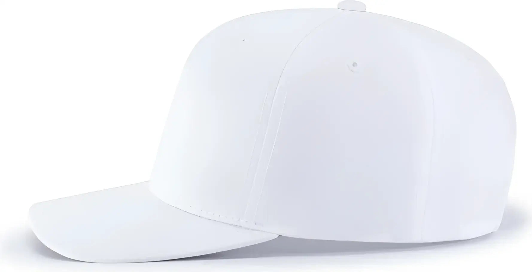 Pacific Headwear P322 Poly/Cotton Snapback Cap - White
