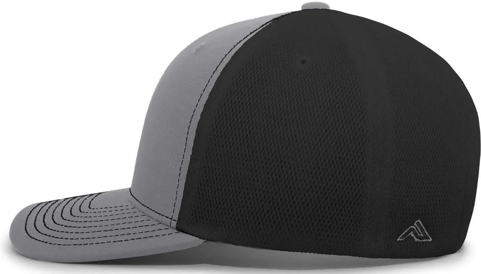 Pacific Headwear P365 Air Mesh Sideline Cap - Graphite Black Graphite - Dark Gray Black / 7’’ - 7 7/8’’