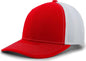 Pacific Headwear P365 Air Mesh Sideline Cap Red White Red Red / 7’’ 7 7/8’’