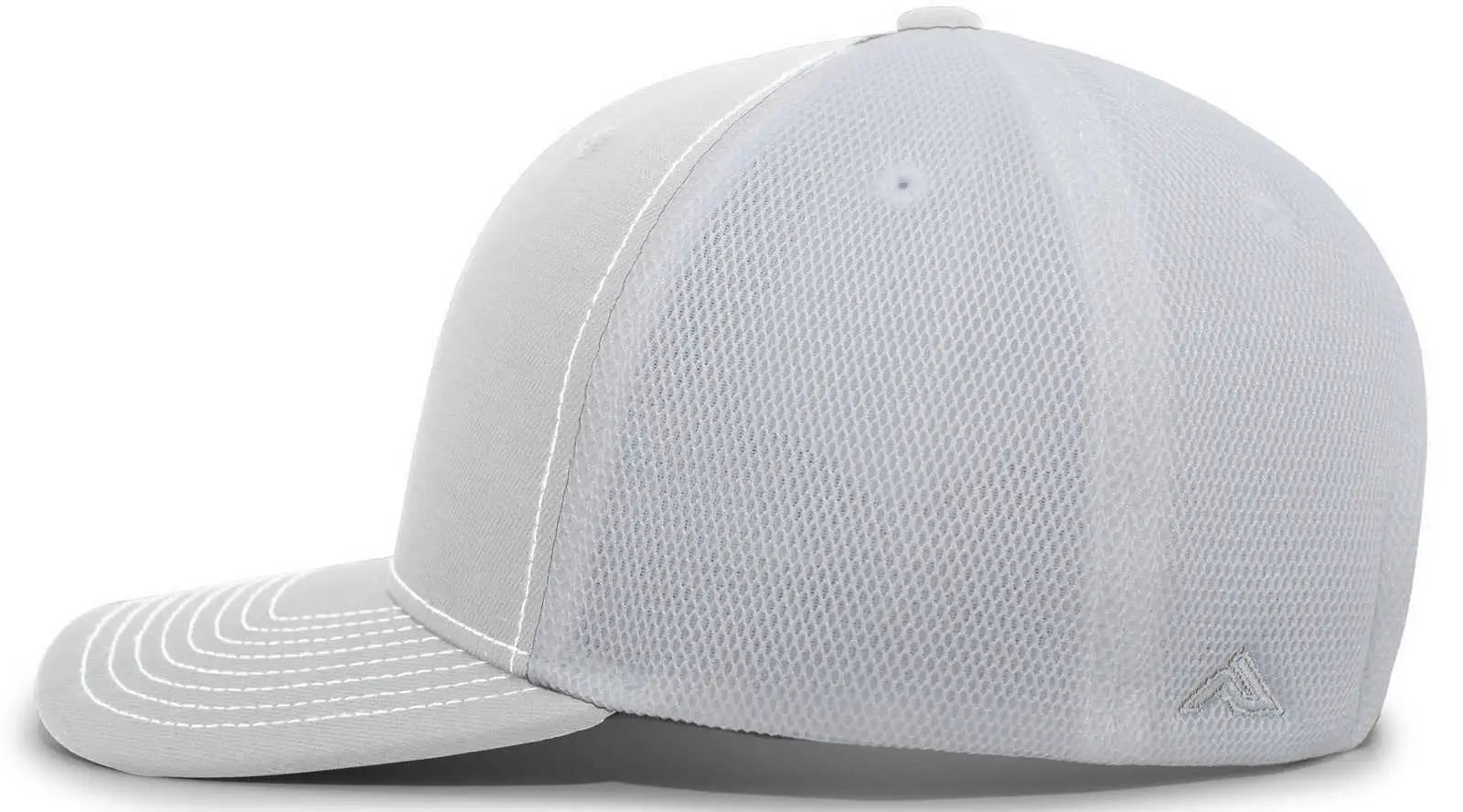 Pacific Headwear P365 Air Mesh Sideline Cap - Silver White Silver - Light Gray White / 7’’ - 7 7/8’’
