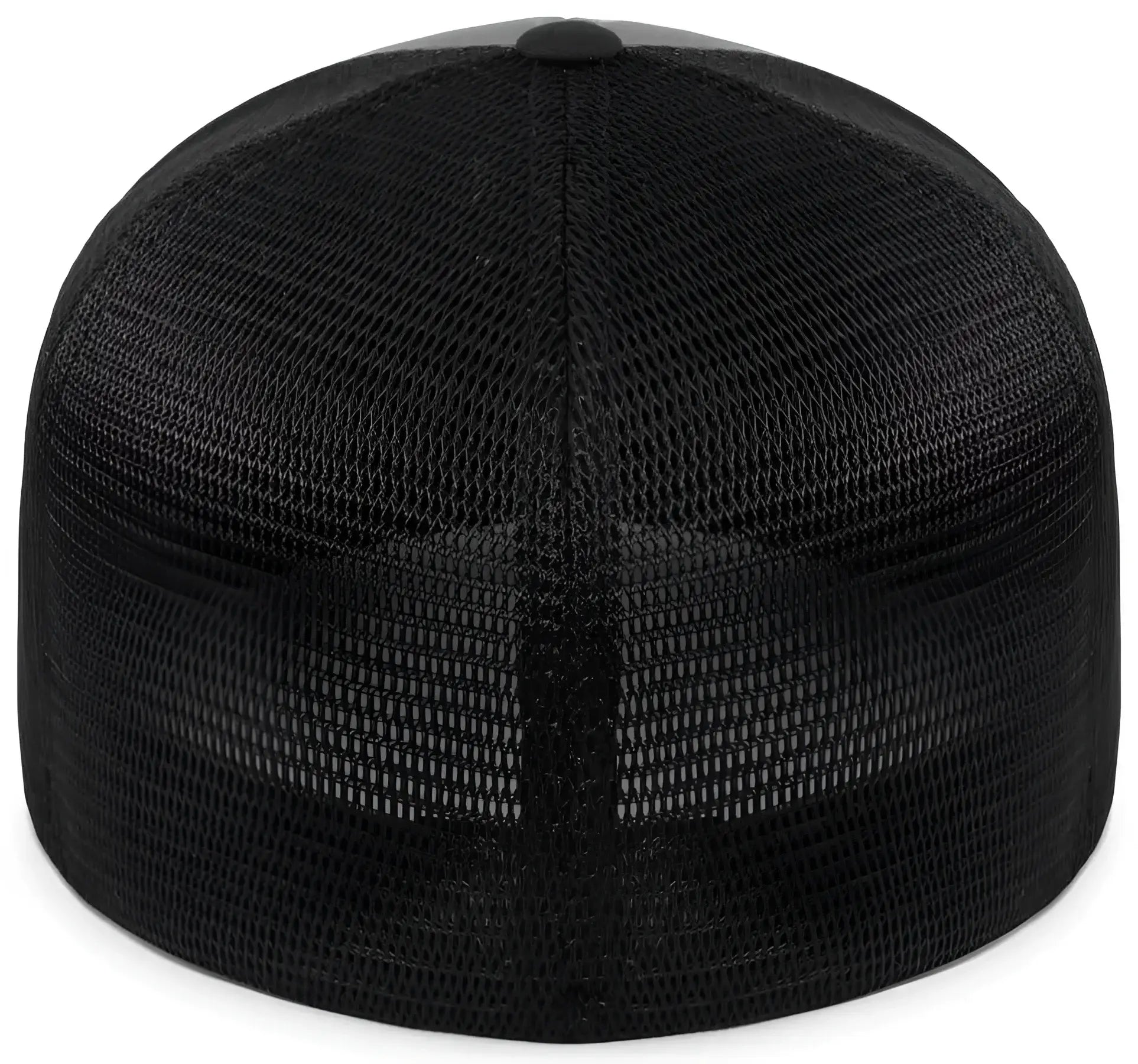 Pacific Headwear P401 Fusion Trucker Cap - Graphite Black Black